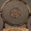 Antique Flemish style armchair with wonderful cane work.