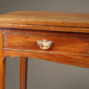 Antique English Chippendale games table.