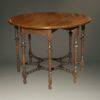 Antique English gateleg drop leaf table