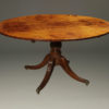 Antique English Regency oval table