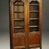 Pair of oak bookcases A5413B
