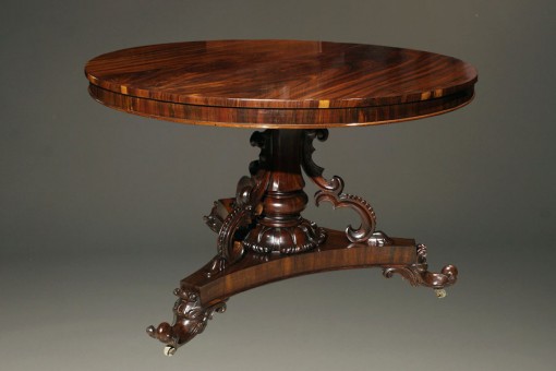 A5427A Antique Rococco style entry hall table.