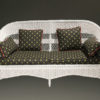 Petite wicker sofa A5435A