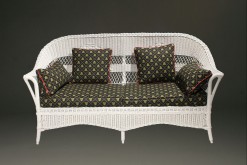 Petite wicker sofa A5435A