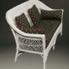 Petite wicker sofa A5435B