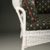 Petite wicker sofa A5435D