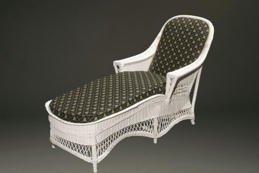 Wicker chaise lounge A5441A