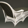 Wicker chaise lounge A5441B