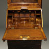 A5446F-english-secretary-bookcase-walnut