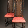 Pair of Baroque style chairs A5455A