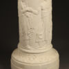 Pair of Parian pedestals A5468C