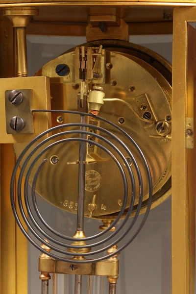 Oval crystal regulator shelf clock A5471E