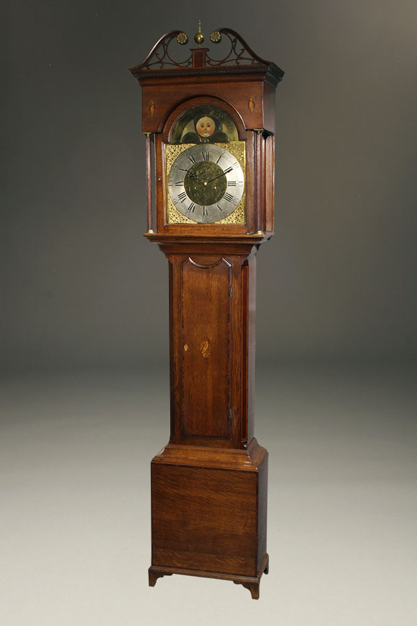 Scottish Antique Tall Case Clock A5472A