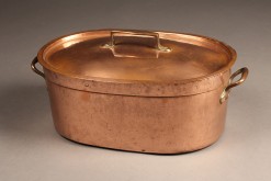 Oval Copper Pot A5477A