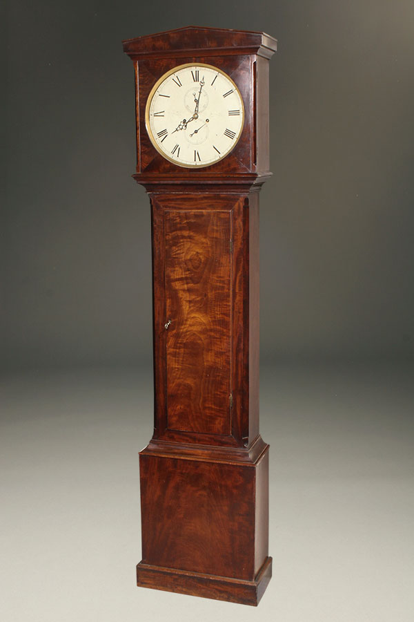 English Mahogany Tall Case Clock A5481A