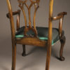 Set of 8 Chippendale style chairs A5484D