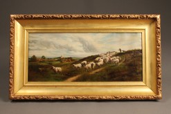 English landscape with sheep A5486A