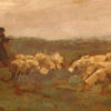 Landscape with sheep A5492C