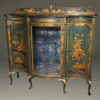 Antique Cabinet with Green Chinoiserie Finish A5496A