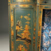 Antique Cabinet with Green Chinoiserie Finish A5496D