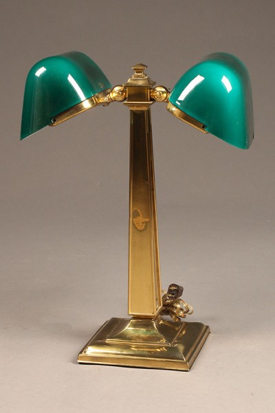 Double Emeralite desk lamp A5502A