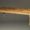 English pine table with three drawers A5505A