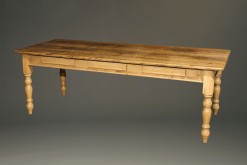 English pine table with three drawers A5505A