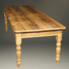 English pine table with three drawers A5505B