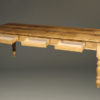 English pine table with three drawers A5505C