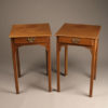 Pair of Chippendale style end tables A5516A