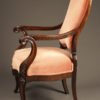 Pair of rosewood chairs A5525C