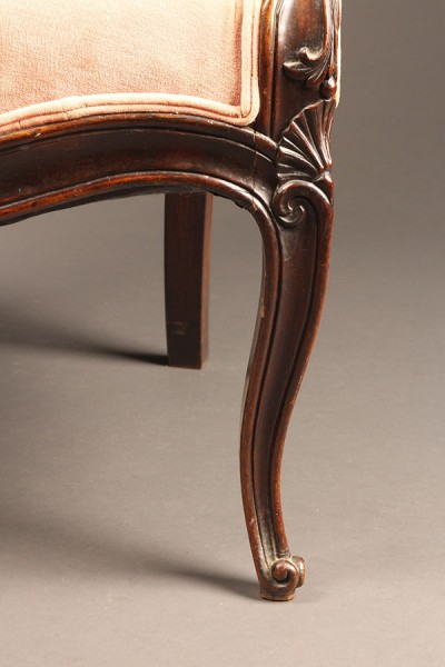 Pair of rosewood chairs A5525G