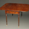 Mahogany drop leaf table A5532A