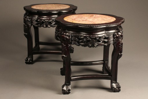 Pair of Chinese tables A5534A