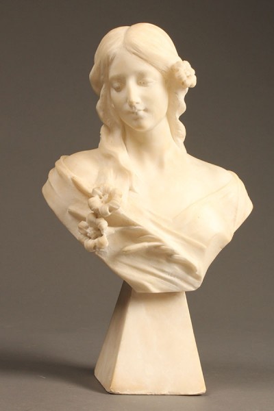Marble bust of woman A5535A