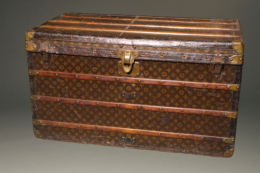 Early Louis Vuitton Steamer Trunk, Circa 1910