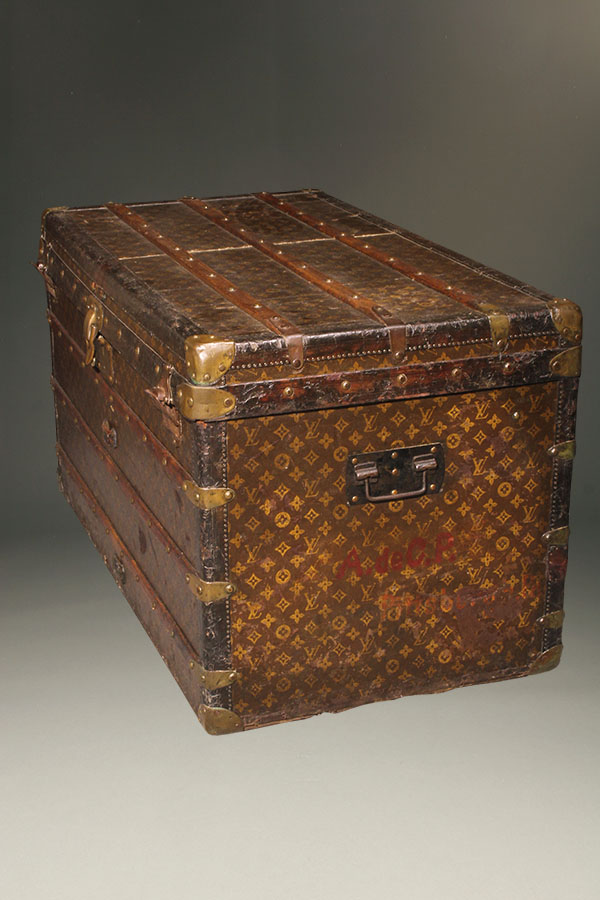 Early Louis Vuitton Steamer Trunk, Circa 1910