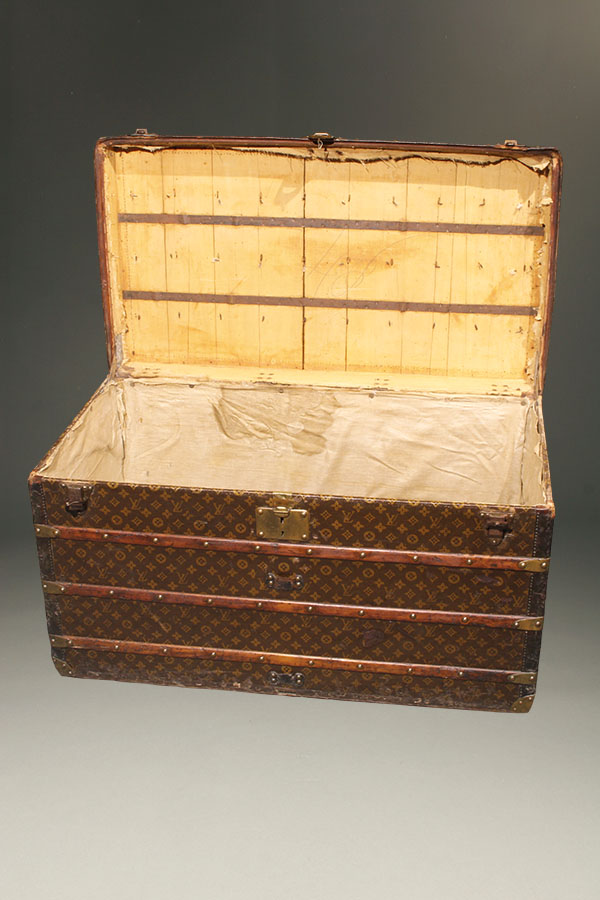 Early Louis Vuitton Steamer Trunk, Circa 1910