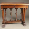 Walnut side table A1903A