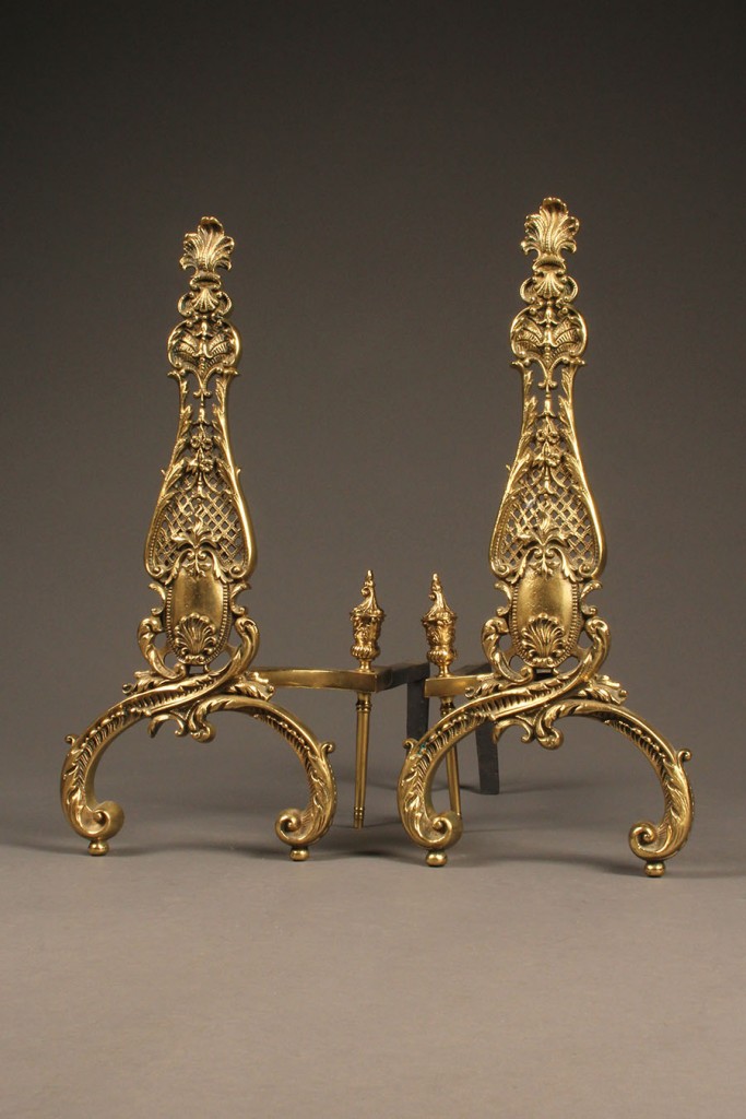 English Andirons A5548A