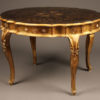 Table with gilded finish A5566A