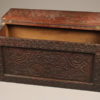 Carved folk art box or coffer A5573B