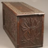 Carved folk art box or coffer A5573C