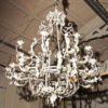 Painted wrought iron chandelier A5585AA
