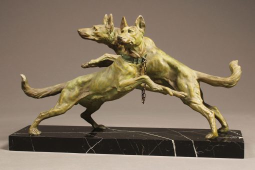 A5606A-statue-dog-dogs