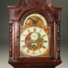 A2108C-antique-clock-grandfather-tall-mahogany