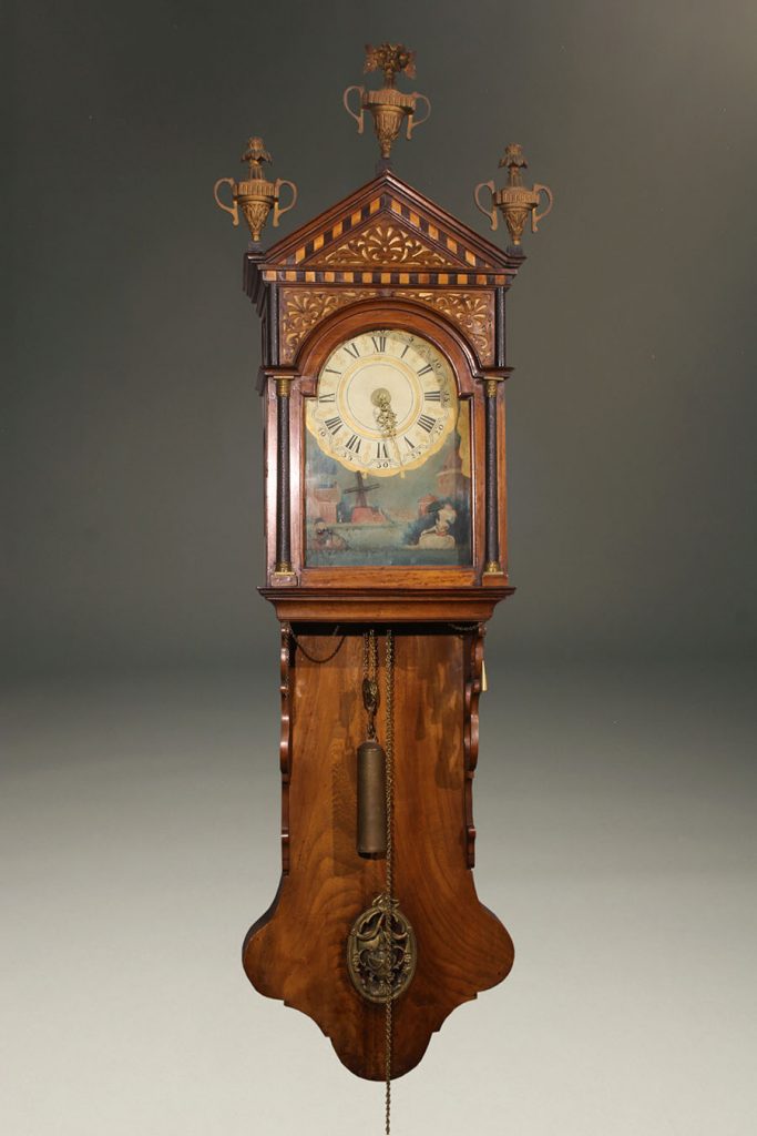 A5643A-dutch-antique-clock-staartklok-wall