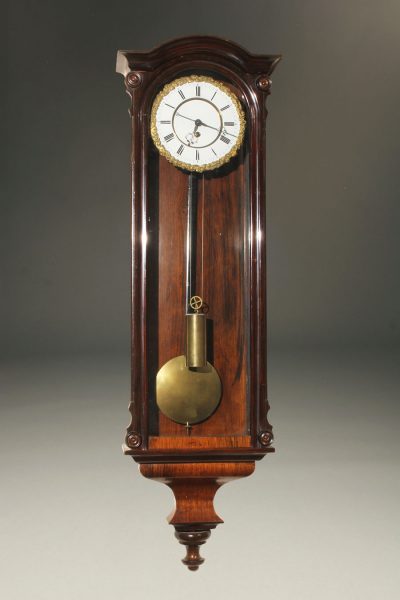 Mid 19th century Biedermeier style Vienna regulator.