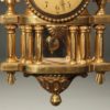 A5648D-louis XVI-clock-wall-gilded