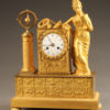 A5656A-antique-french bronze-statue-clock